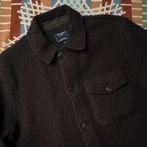 🇮🇹 Todd Snyder Brown Wool Boucle Chore Jacket